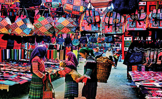 Chợ Mường Hum Lào Cai, chợ phiên vùng cao Mường Hum, chợ phiên Lào Cai